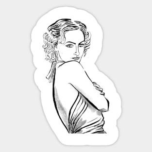 baby janee Sticker